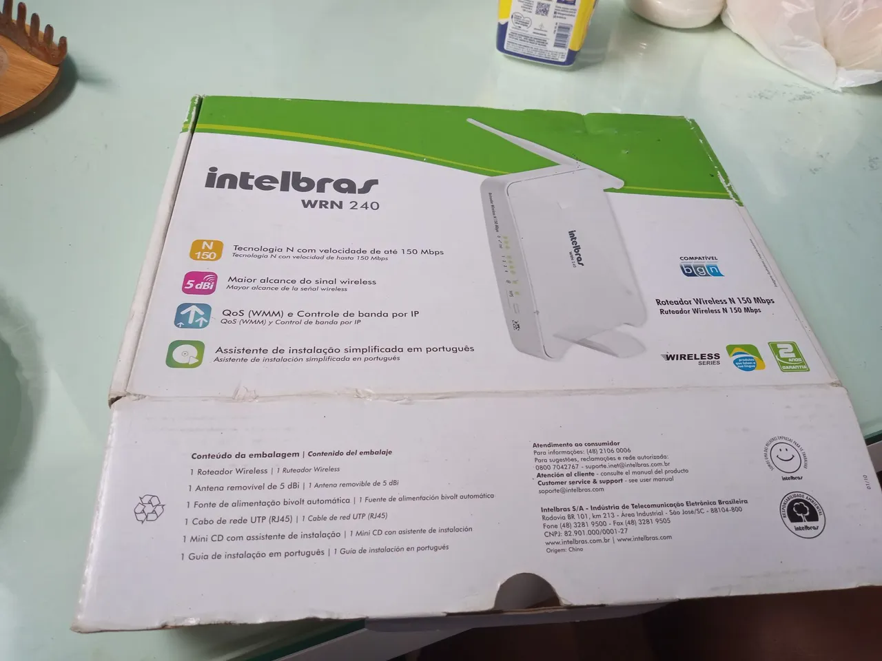 Roteador Intelbras WRN 240 - Até 150 Mbps