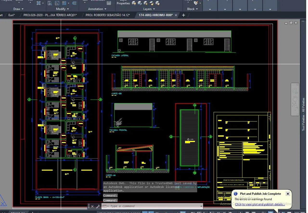 Planta baixa, Projeto completo - Projetista Freelancer 