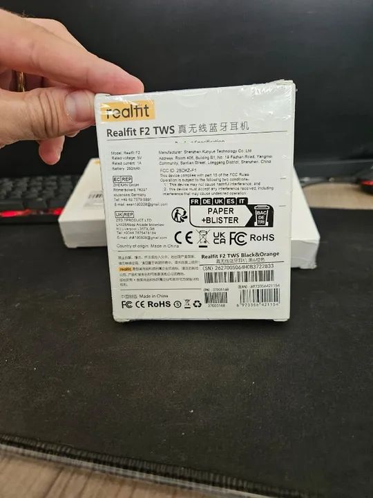 Fone de ouvido bluetooth - Realfit F2 - Foto 4