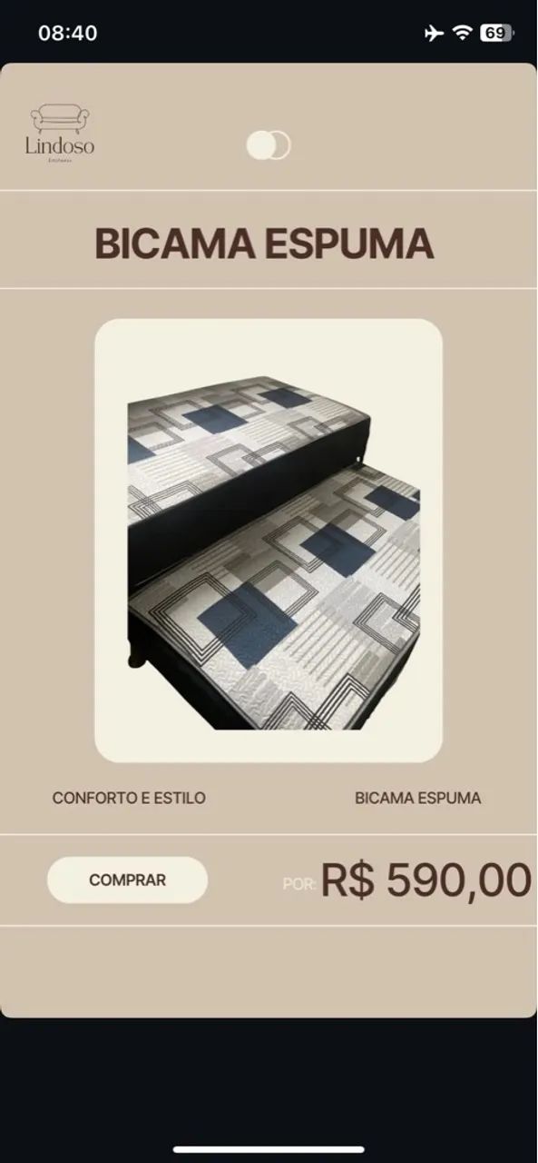 Promoção de cama direto da fábrica  - Foto 6