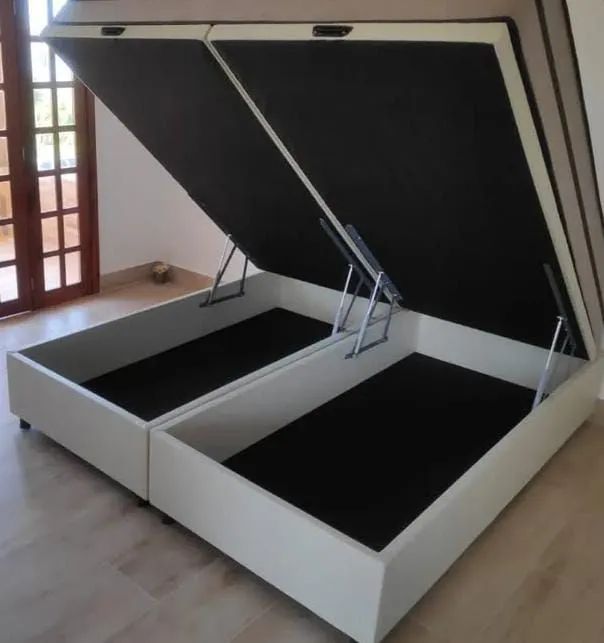 Cama Box Baú King  Blindada!! 