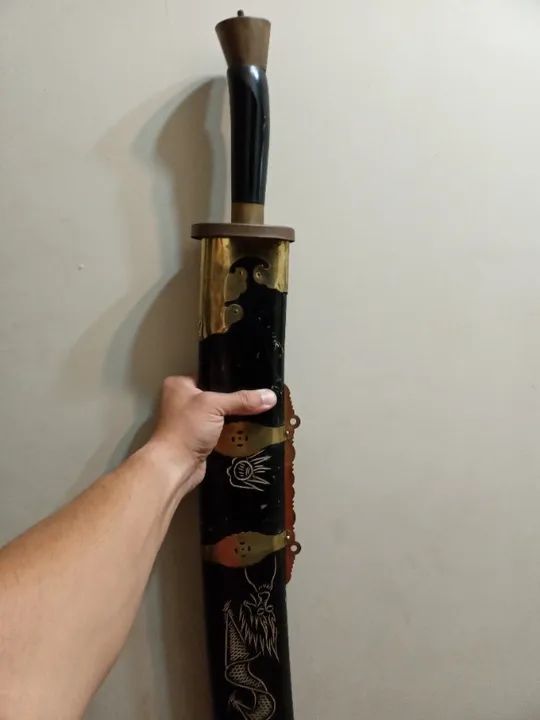 Facão chinês sabre calda de boi  - Foto 2