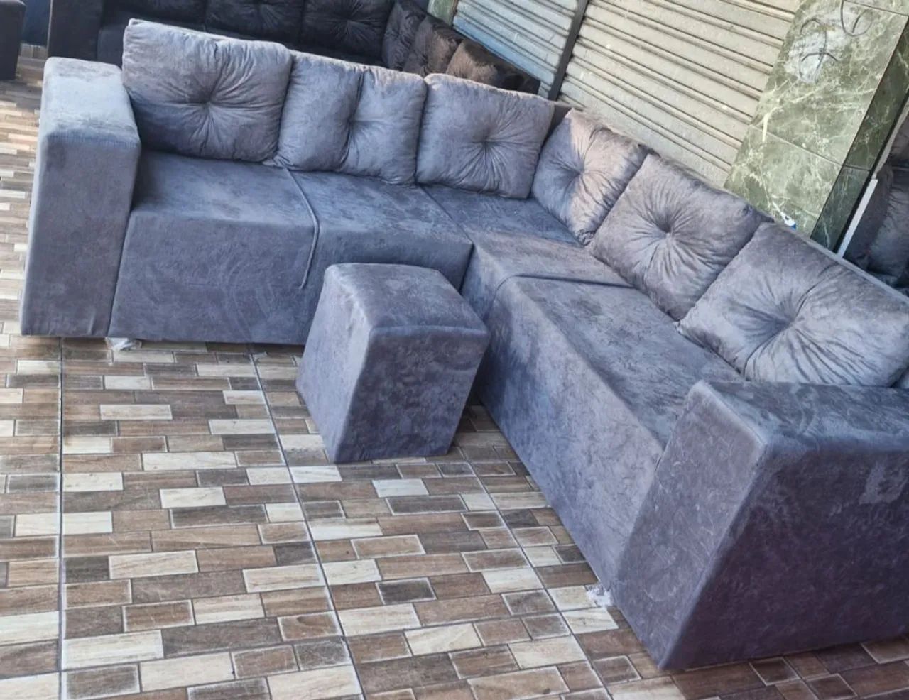 SOFA DE CANTÓ ENTREGA GRATIS  - Foto 5