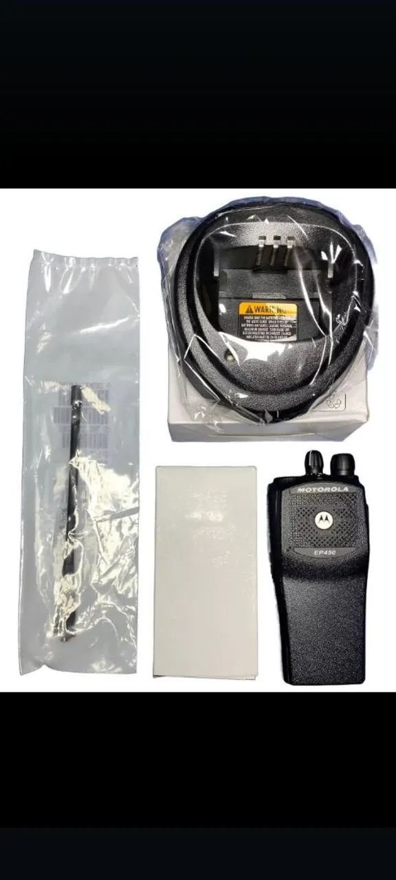 Walkie Talkie Motorola EP450 tudo zero. - Foto 3
