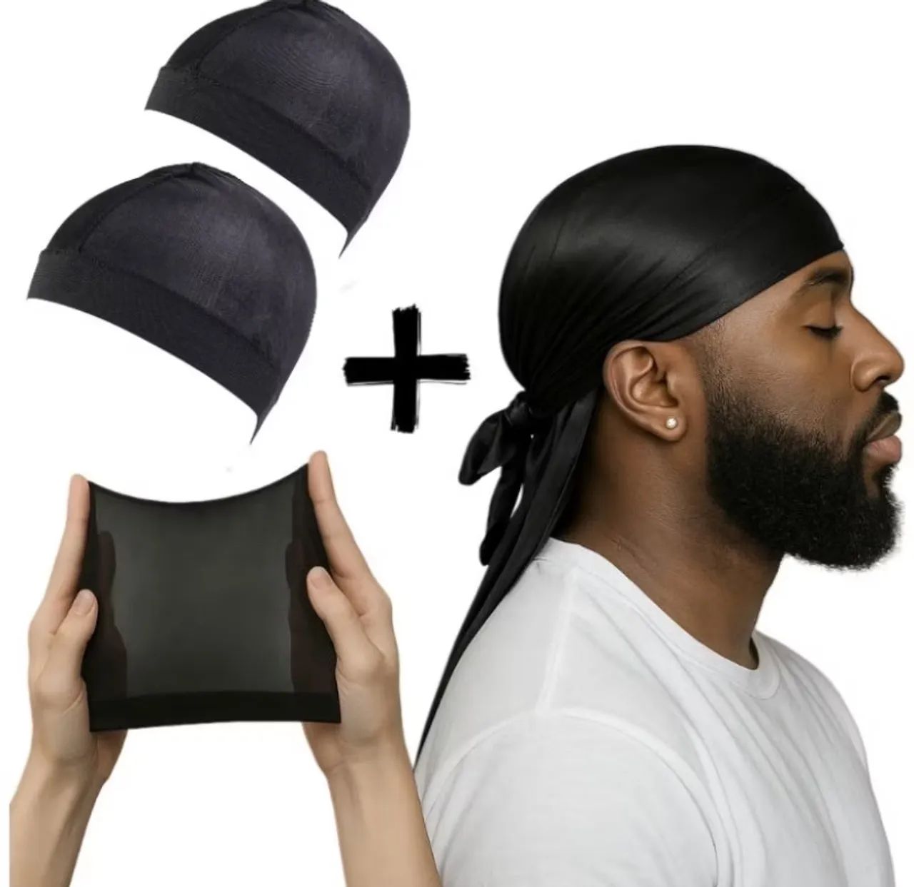 Kit Durag + Wave Cap - Foto 2