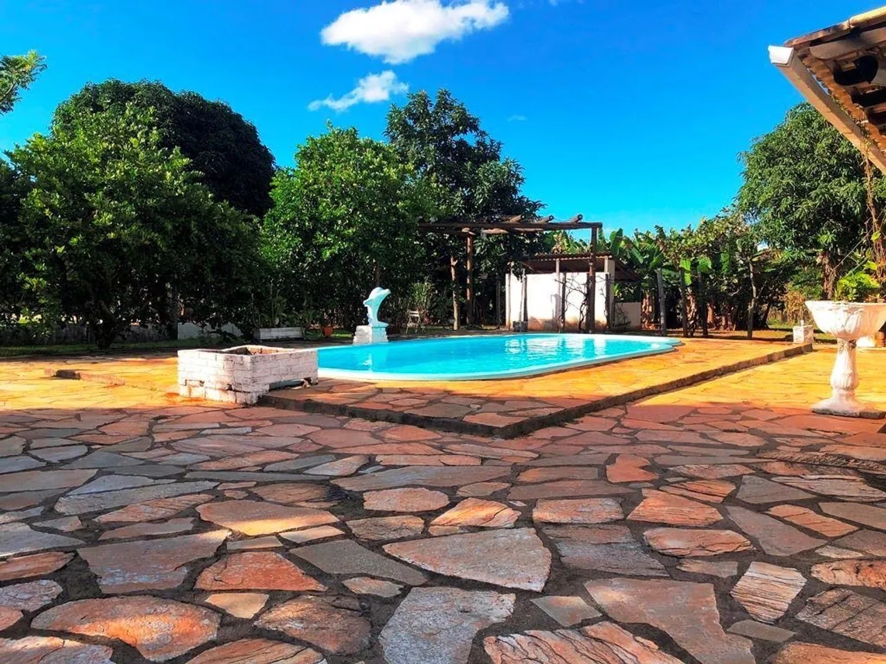 Aluguel lago oeste Casa chácara 3 quartos semi mobiliado