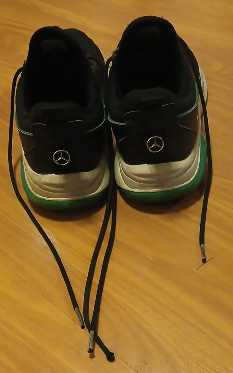 maravilhoso tênis preto 43 masculino PUMA MERCEDES AMG petronas F1