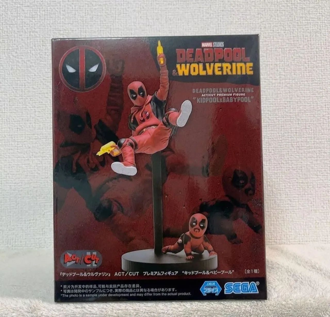 Figura de ação Deadpool & Wolverine Act/Cut Premium