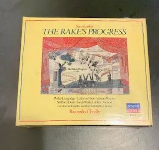 Stravinsky TheRake's Progress 2 CDs -Made in Germany