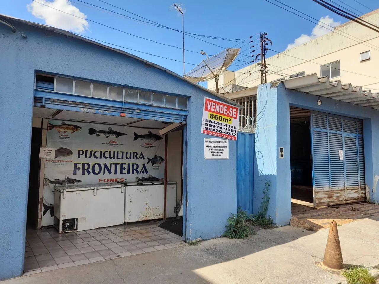 Área para com 860 m2 no Setor Campinas - Av. Ademar Ferrugem - Goiânia - GO - Foto 2