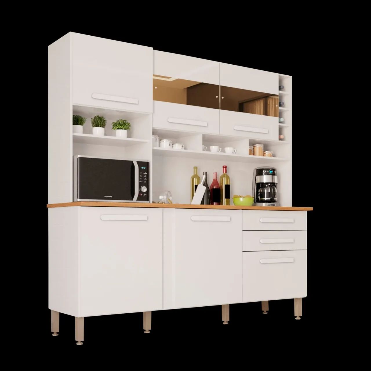 COZINHA ALTAMENTE FUNCIONAL E ELEGANTE SURPREENDA-SE!! 727TT6 - Foto 2