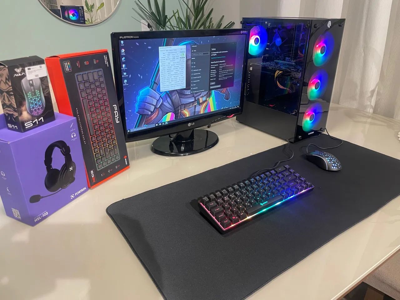 Pc Gamer completo Intel I7, 16gb, GTX 970, SSD