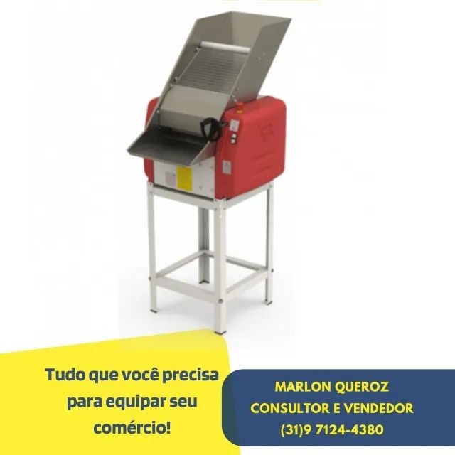 Cilindro de Massas Industrial Braesi 40 Cm Monofásico  