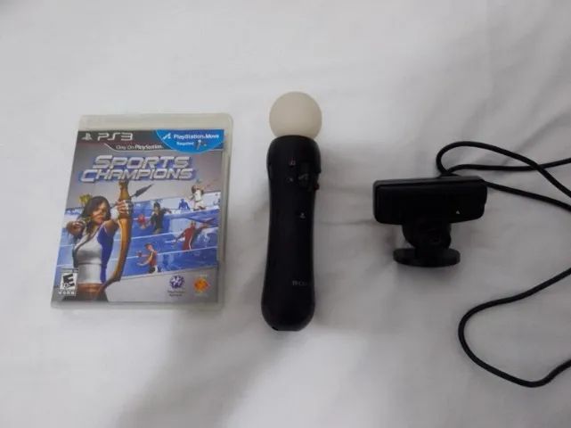 Kit move ps3 completo com manuais - Foto 3