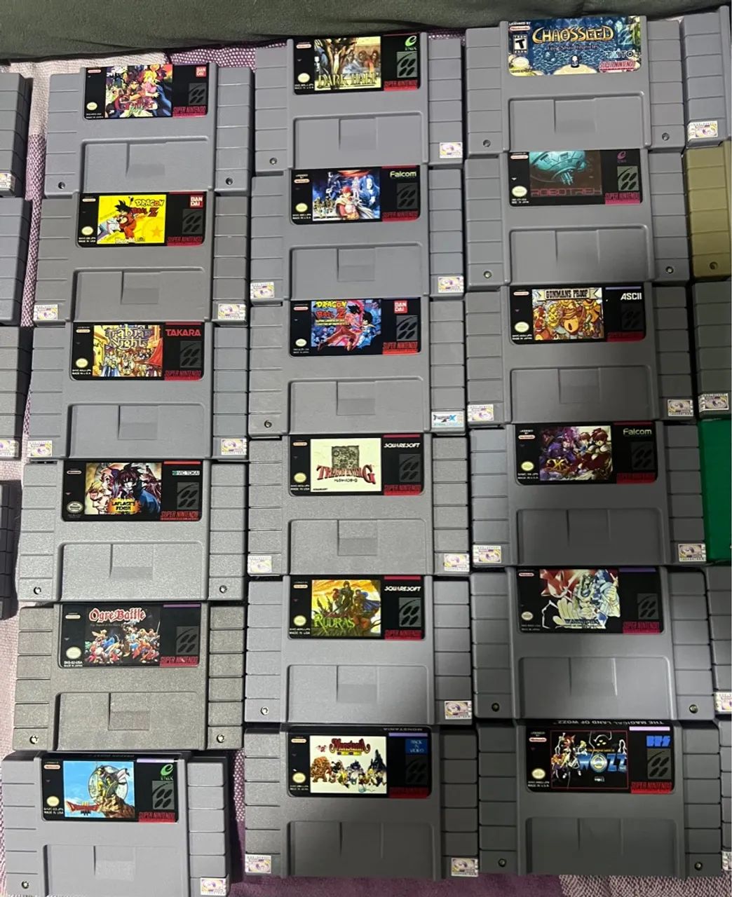 Coleção Super Nintendo rpgs 57 jogos + video game completo - Foto 5