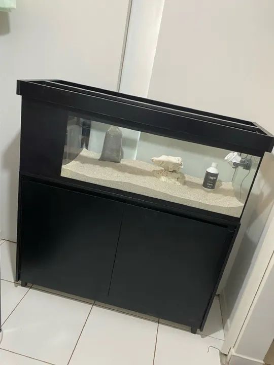 Aquário de água salgada 192 litros  - Foto 3