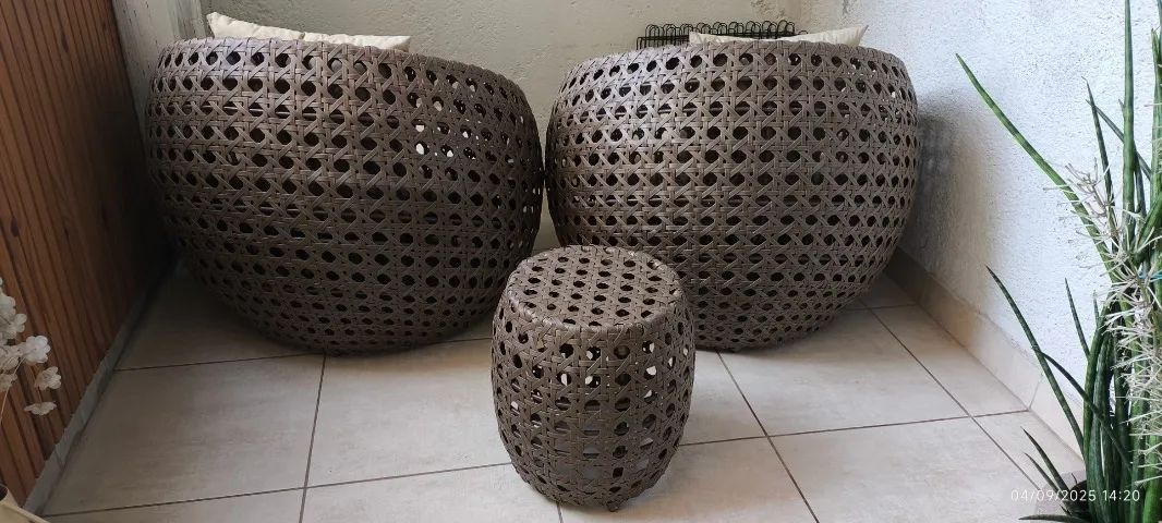 Conjunto de sofás fibra - Área gourmet - Foto 3