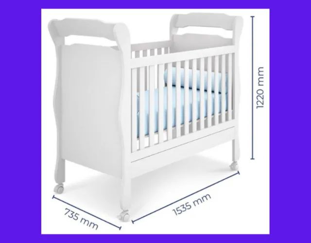 Berço Mini Cama 100% MDF (SUPER OFERTA PEGUE E LEVE)!! - Foto 3
