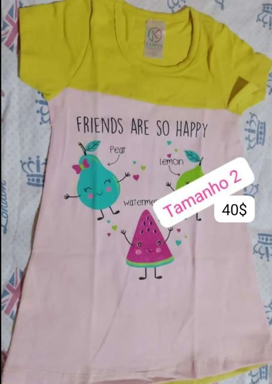 Conjunto de Roupa Infantil - Menina - Tamanho 1 - Foto 2