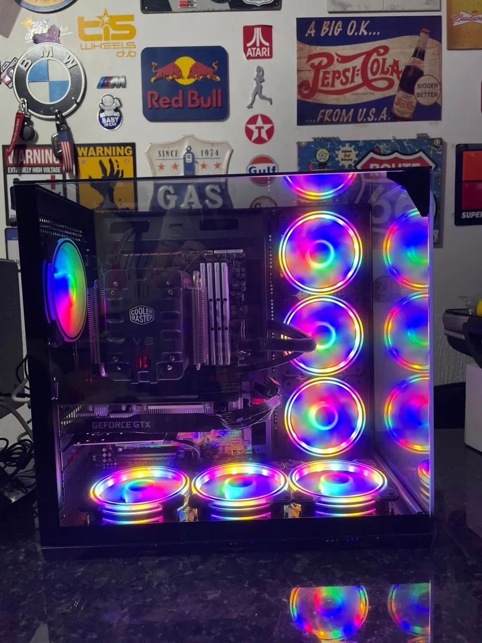 Pc i7 32gb ram ssd 240gb mnve 240 e mnve 30gb placa de vídeo 6gb - Foto 3