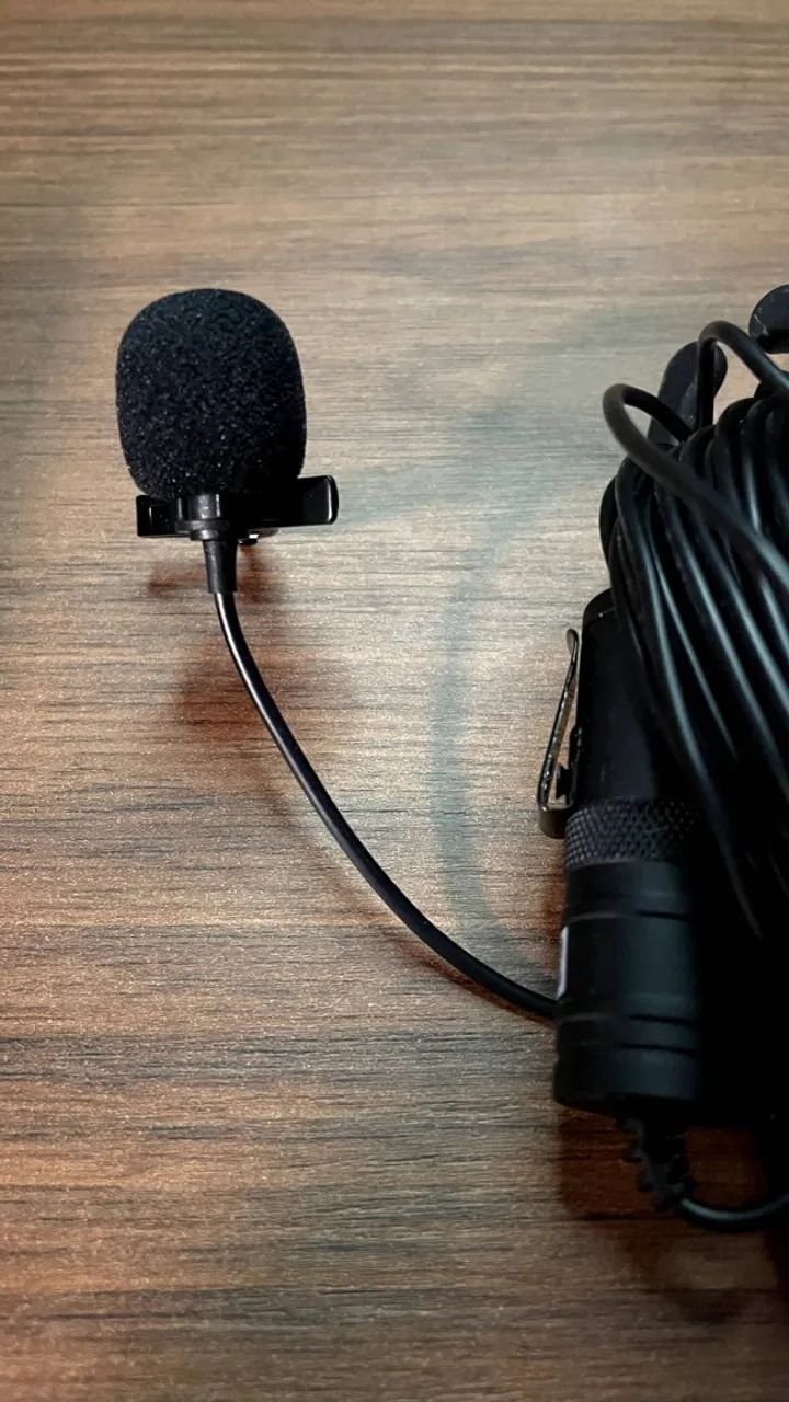 Microfone De Lapela Simples By-m1 Boya Preto - Foto 4