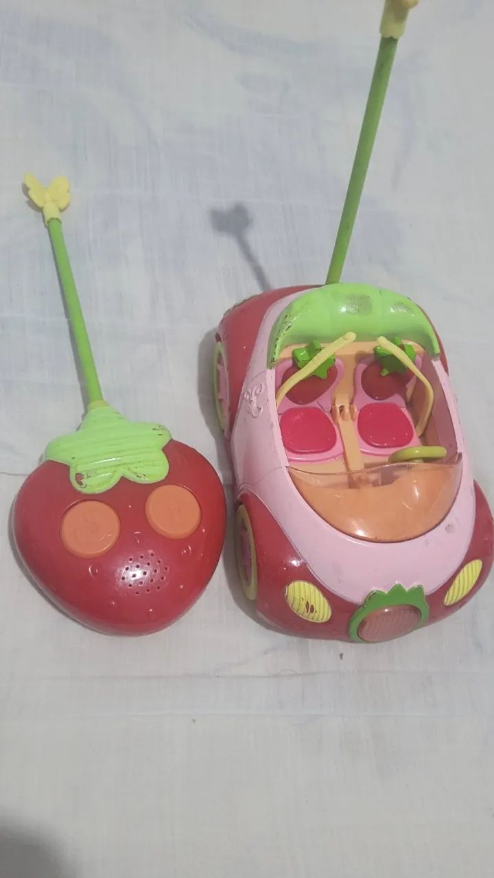 carrinho controle remoto da moranguinho
