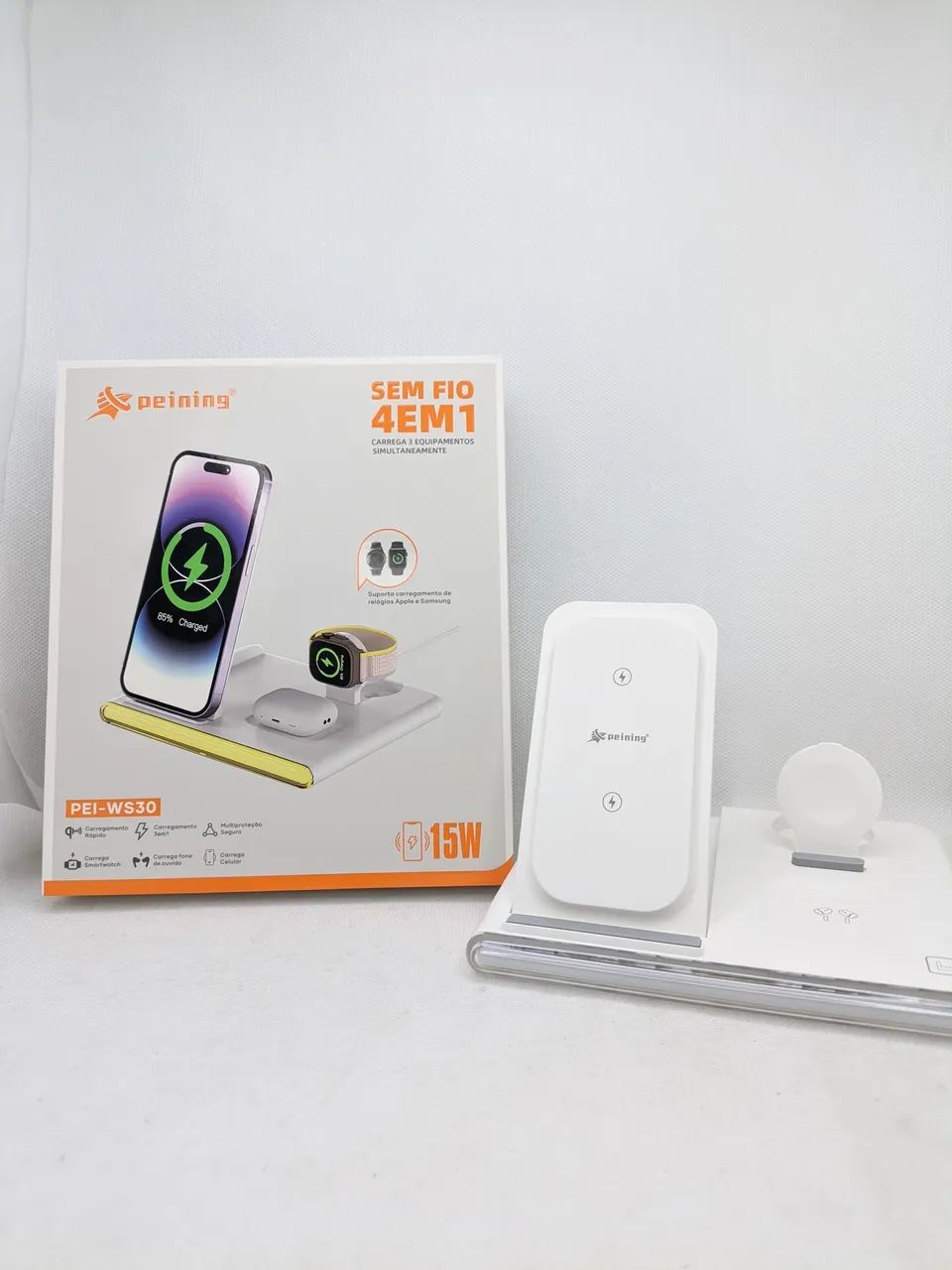 BASE CARREGADORA 4 in1 PEINING 