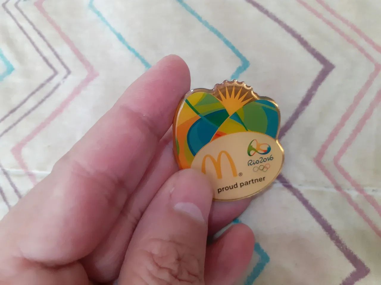 Pin McDonald's Rio 2016 - Colecionador - Foto 4