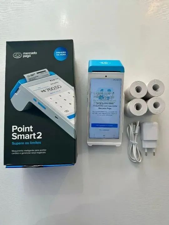 Máquina de Cartão Point Smart 2 - Mercado Pago - Foto 2
