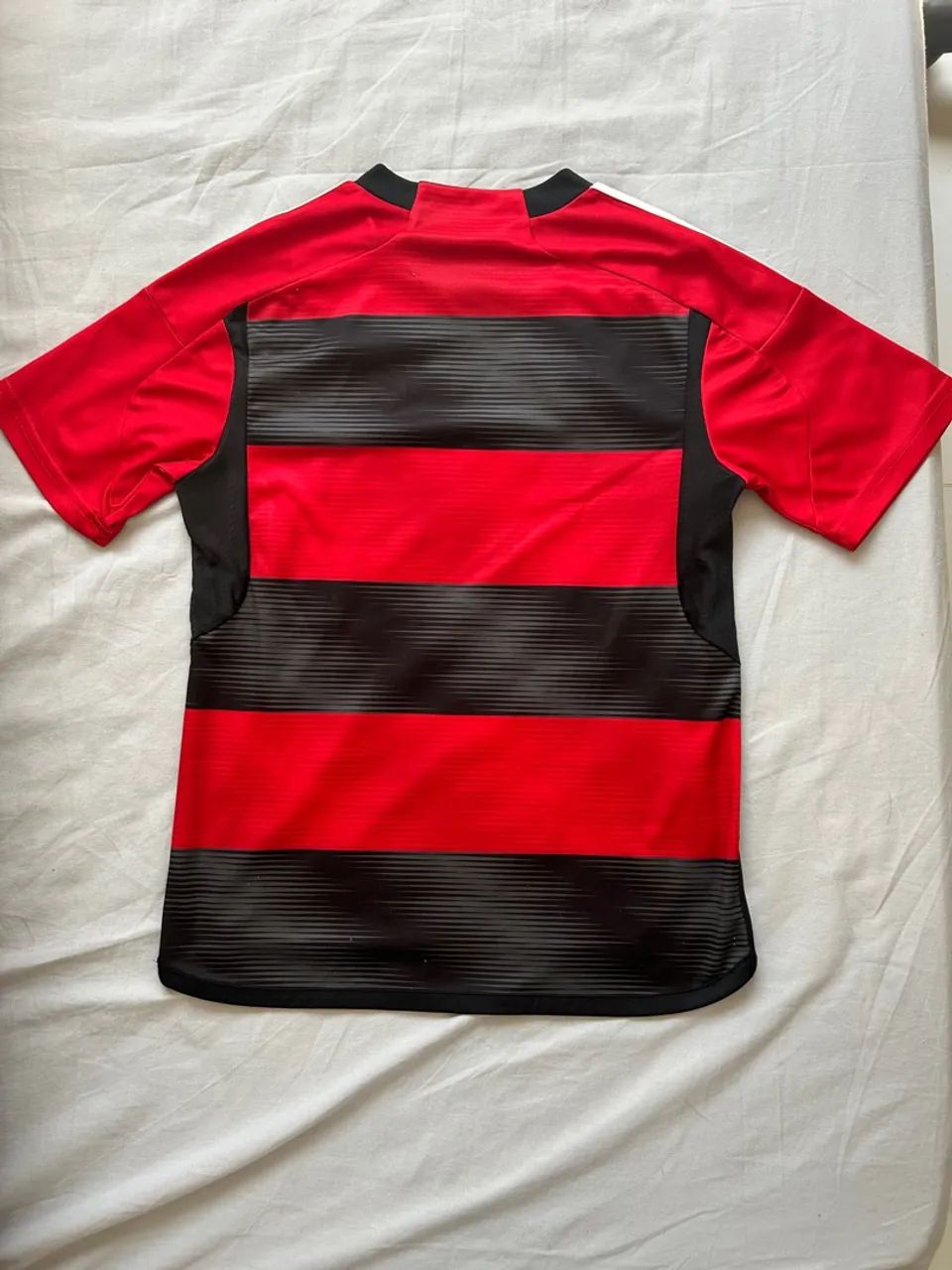 Camisa Flamengo Infantil Adidas - 14 anos - Foto 3