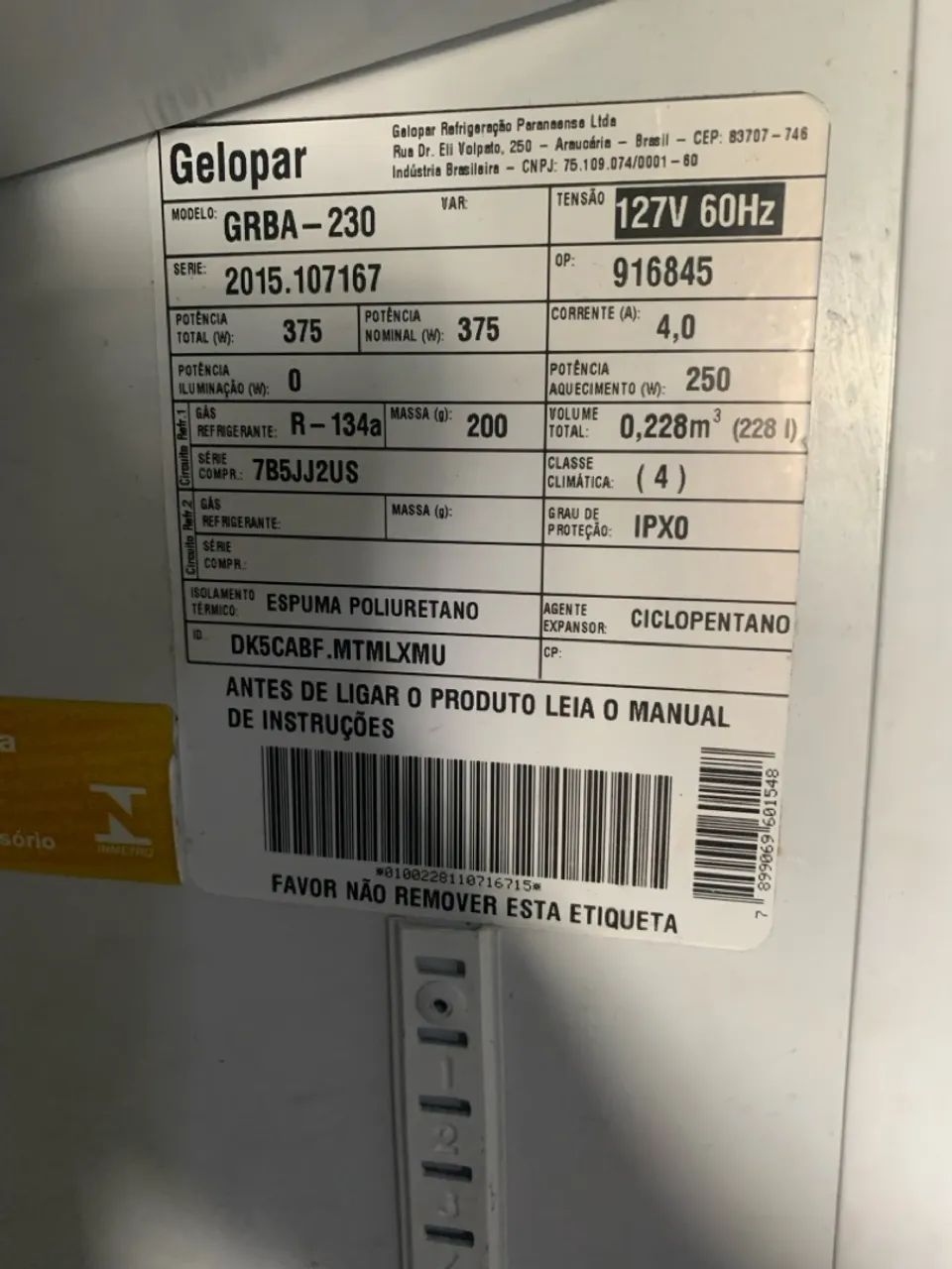 Freezer gelopar  - Foto 2