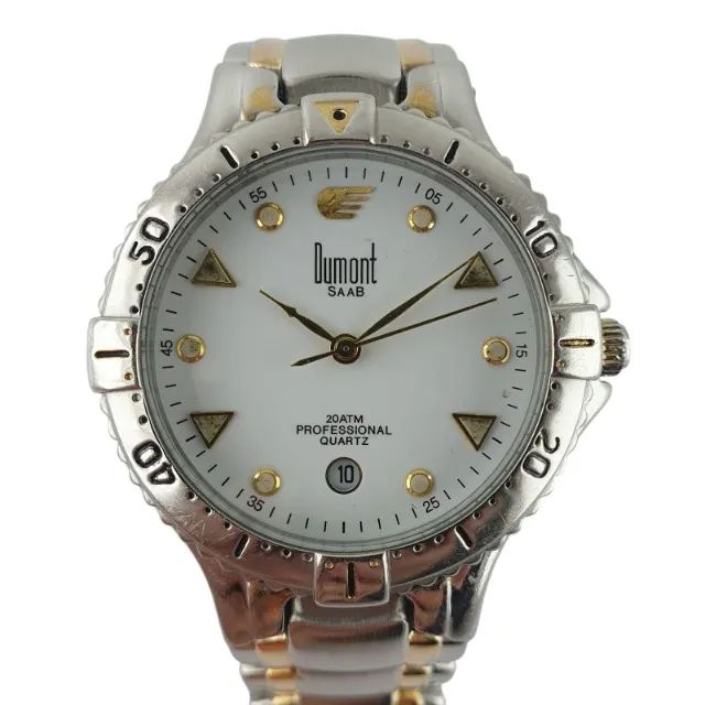 Relógio Dumont SAAB Mod DR 20043 Unisex Vintage Acessórios