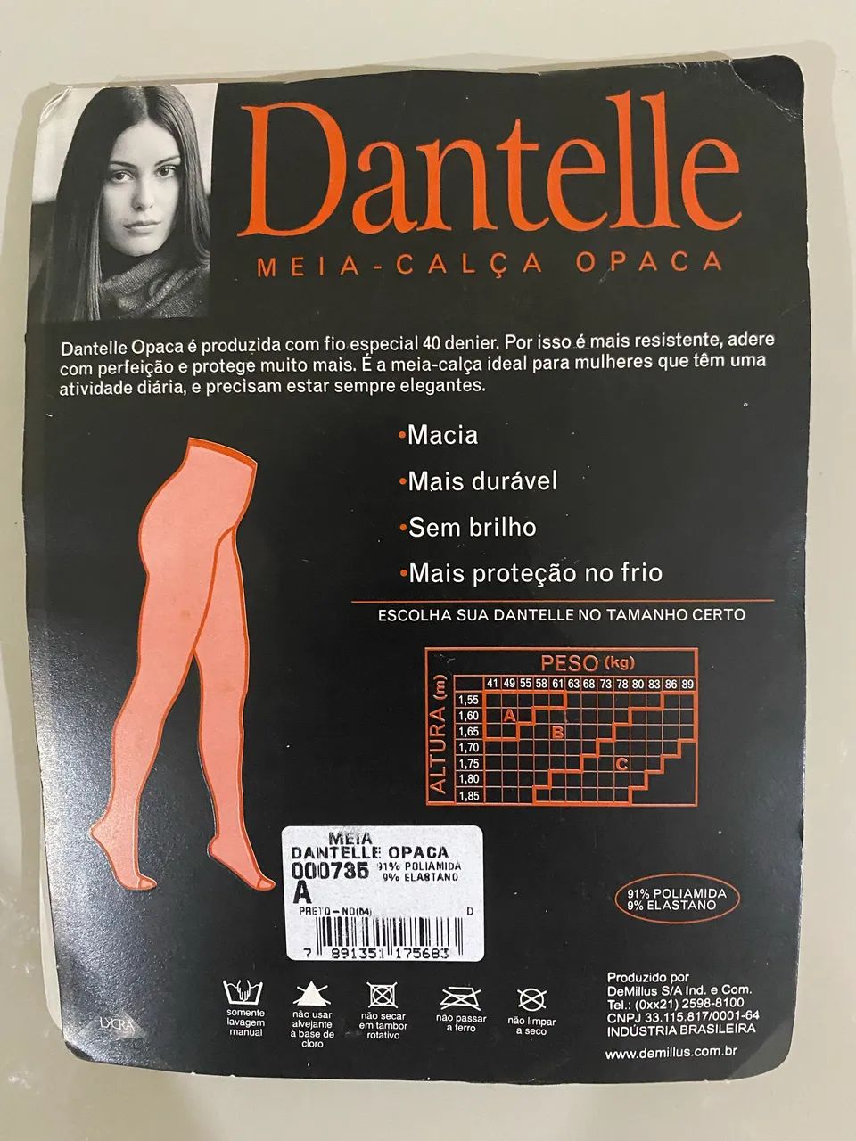 Meia Calça Dantelle  - Foto 2
