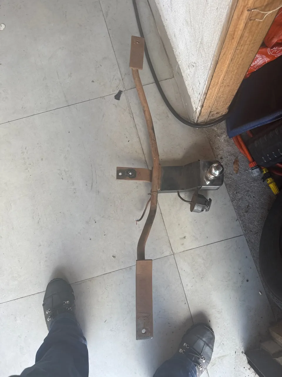 Suporte de Engate para Reboque chevrolet Gm celta
