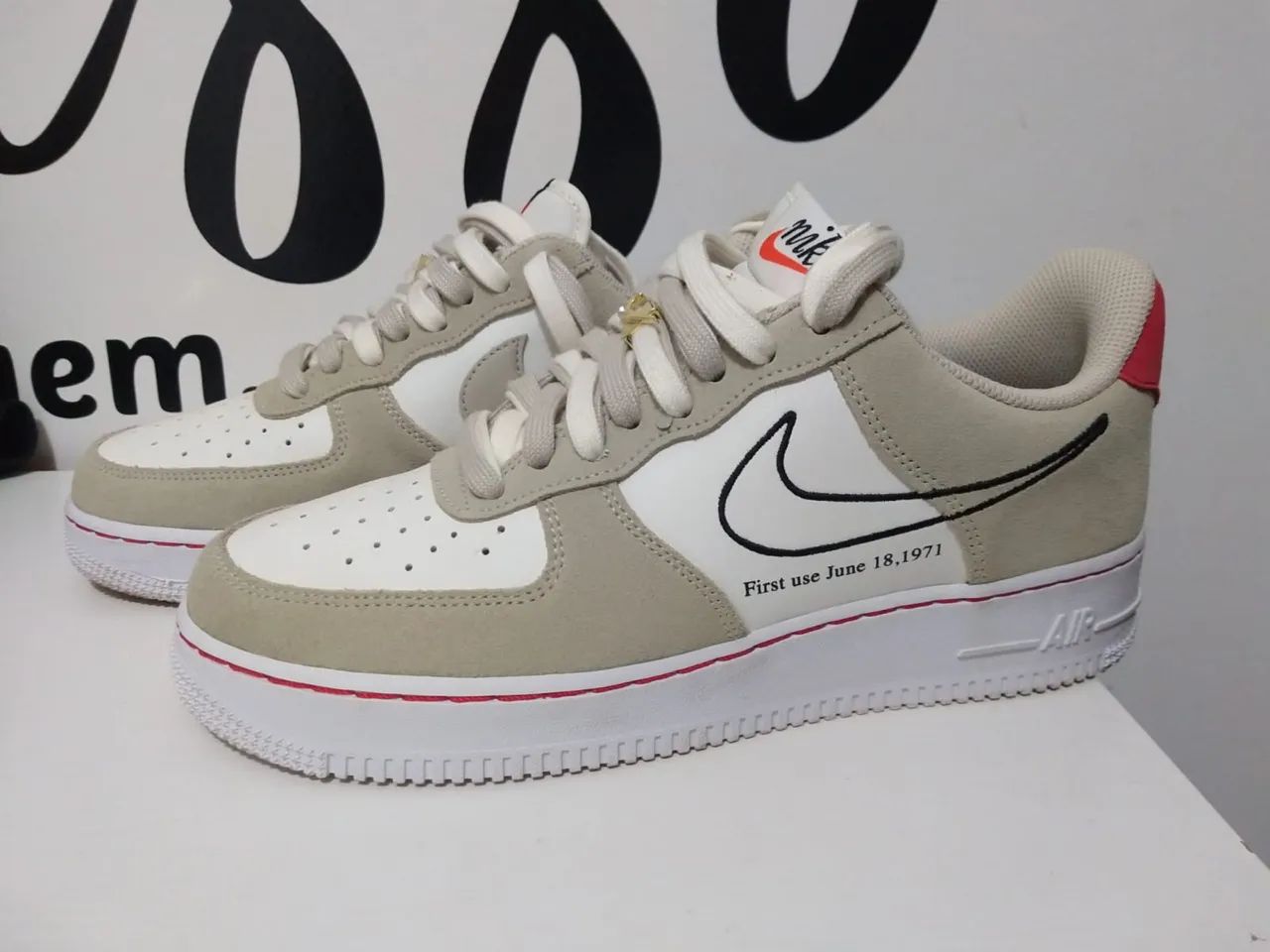 Tênis Nike Air Force edição limitada original Calçados Jardim