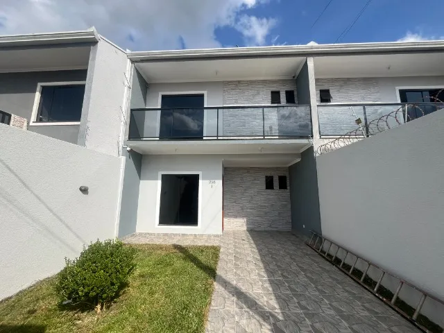 Sobrado para locação Semi Mobiliado, 3 quartos, bairro Eucaliptos, Fazenda Rio Grande/Pr