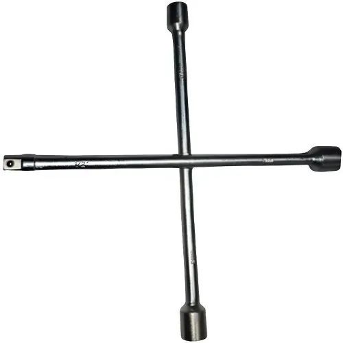 Chave de Roda Cruz 3 bocas 17x19x21mm 1/2 polegadas Universal para carro - Foto 3