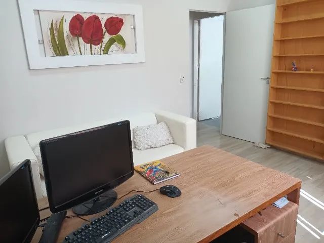 Mesa de escritório executiva em madeira  - Foto 6