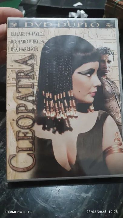 DVD Cleopatra - Lacrado c/ Elizabeth Taylor