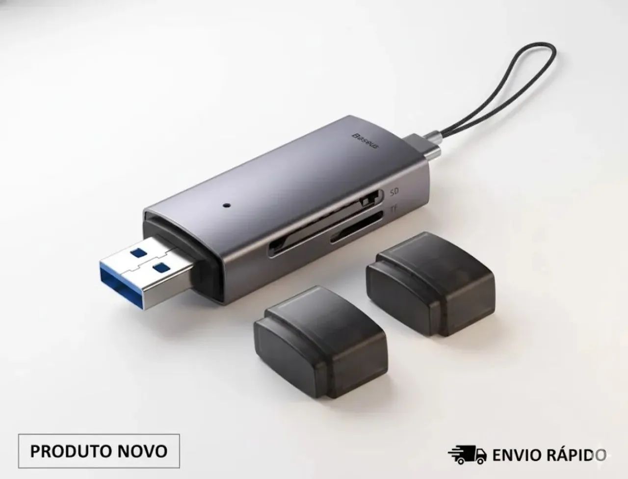 Leitor de cartão sd e micro sd com conecção usb/C - Foto 2