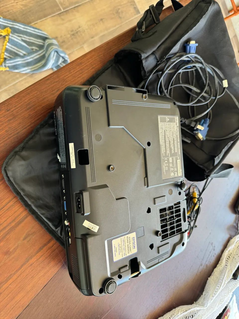 Retro Projetor Data Show Profissional Epson Porwerlite S6+ - Foto 4