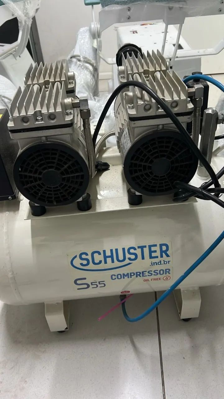 Compressor Odontológico Schuster S55- até 4 consultórios