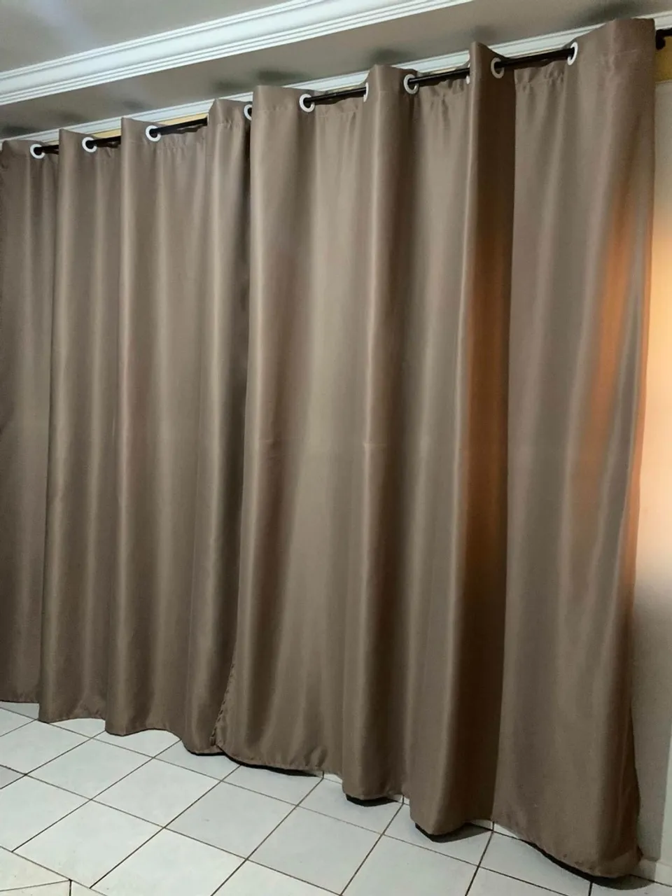 Cortinas Blackouts em tecido 4 metros