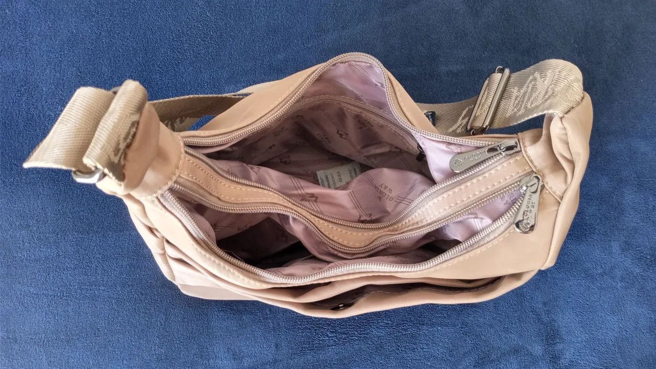 Bolsa marrom impermeável  - Foto 3