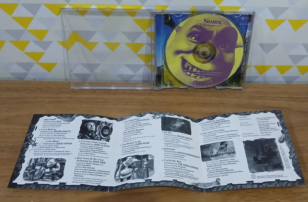 CD Shrek Trilha Sonora Original do Filme - Foto 4