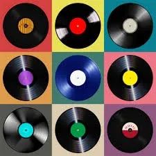 disco de vinil para artesanato e decoração.