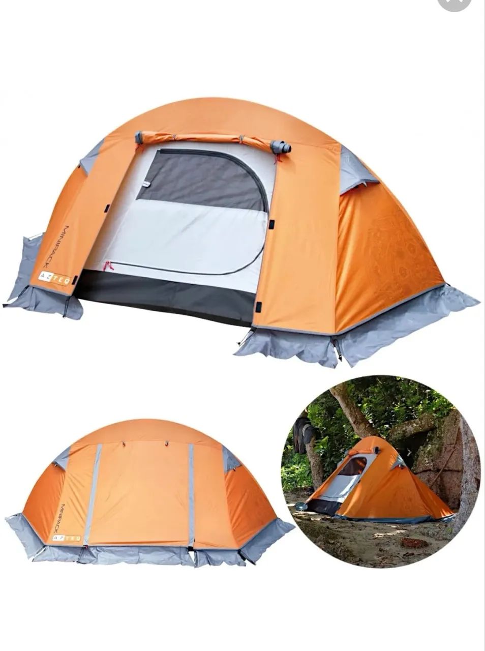 BARRACA MINIPACK 1 PESSOA AZTEQ - Foto 2