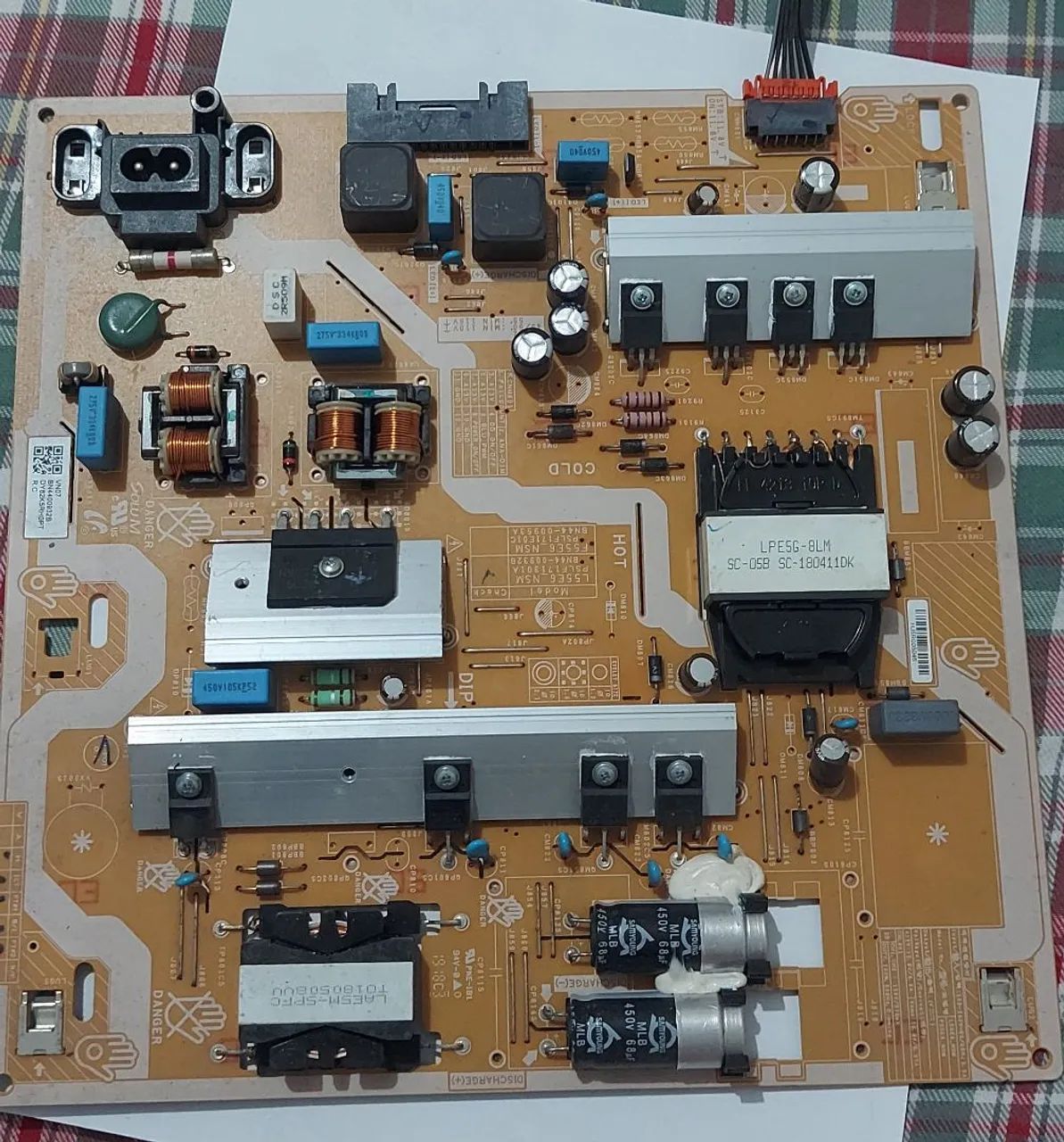 Placa fonte tv samsung Un50nu7100g - Foto 2