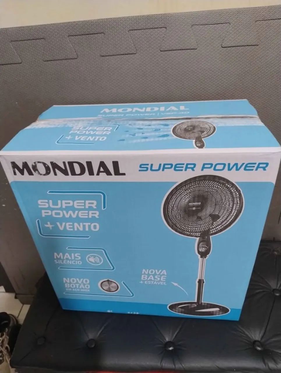 Ventilador de coluna mondial novo, na caixa!