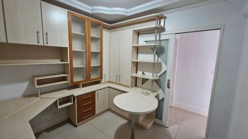? Custom-Built Office Furniture – Glass Doors, Ample Shelves & Drawers – Don’t Miss It! ?